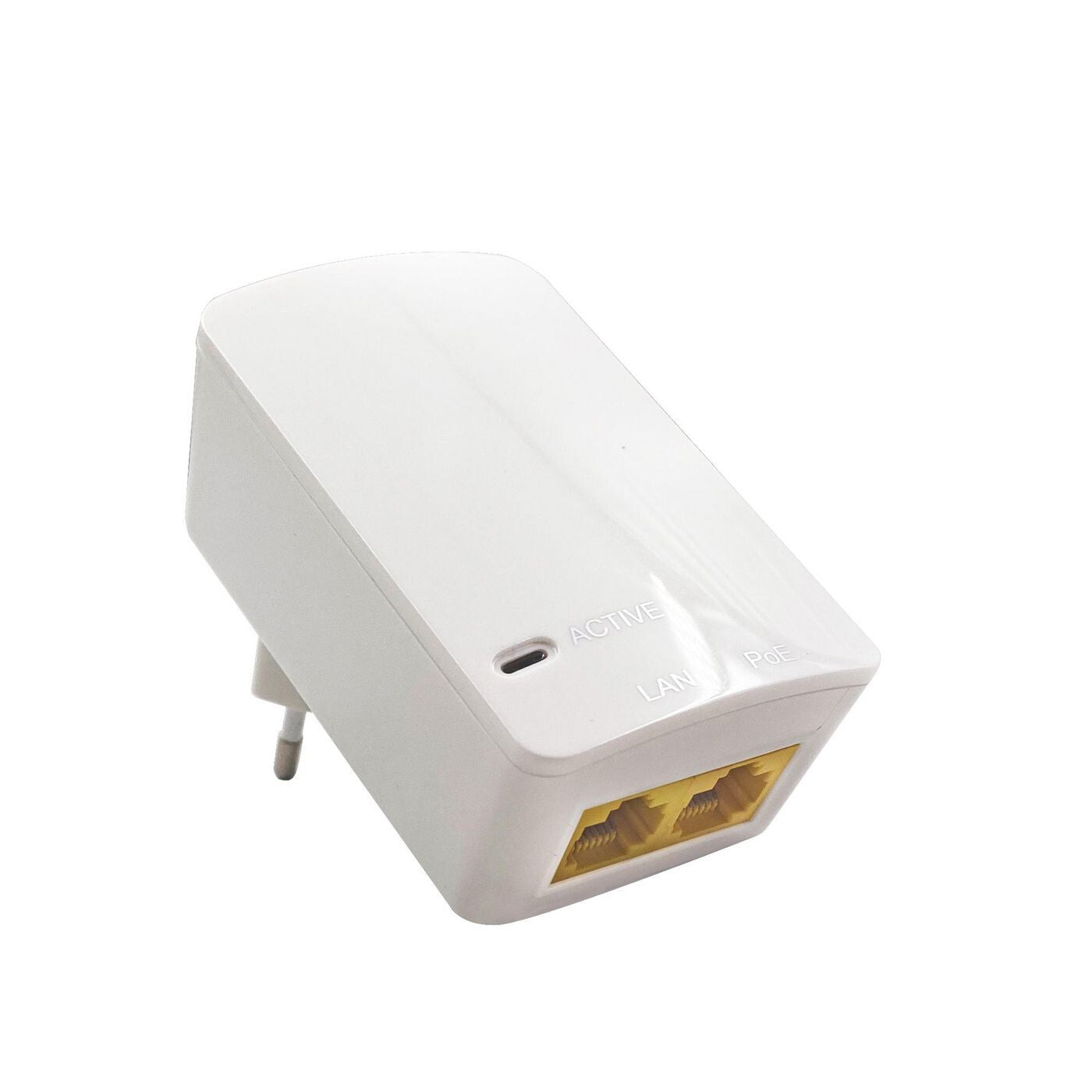 Microconnect MC-POEINJ-EU PoE adapter 10 Gigabit Ethernet 48 V