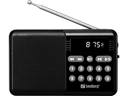 Sandberg Speaker Radio FM+BT Recharge