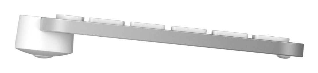Logitech Master MX Keys S for Mac keyboard Office RF Wireless + Bluetooth QWERTY US International Aluminium, White