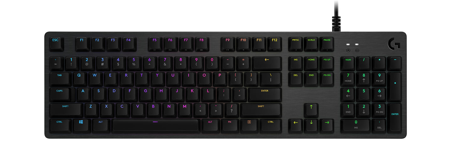 Logitech G G512 Carbon, GX Brown