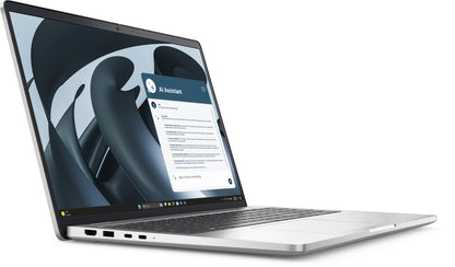 DELL Pro 16 Plus PB16255 Copilot+ PC AMD Ryzen AI 5 PRO PRO 340 Laptop 40.6 cm (16") Full HD+ 16 GB LPDDR5x-SDRAM 512 GB SSD Wi-Fi 7 (802.11be) Windows 11 Pro UK English Platinum, Silver