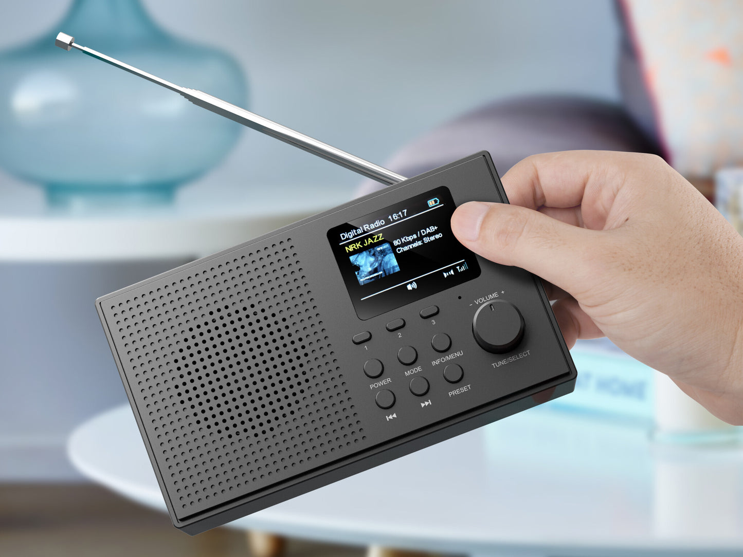 Sandberg Speaker Radio DAB+BT Recharge