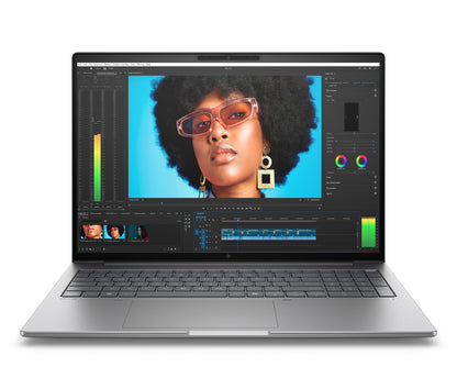 HP ZBook 8 G1i Data Science Intel Core Ultra 9 285H Mobile workstation 40.6 cm (16") WUXGA 32 GB DDR5-SDRAM 1 TB SSD NVIDIA RTX 500 Ada Wi-Fi 7 (802.11be) Windows 11 Pro AI Workstation, AI PC Silver