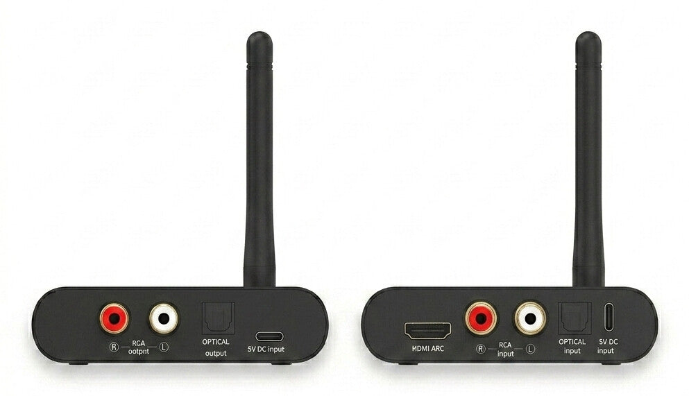 Marmitek Audio Anywhere 730 AV transmitter & receiver Black