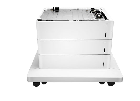 HP Color LaserJet 3x550-sheet Feeder and Stand