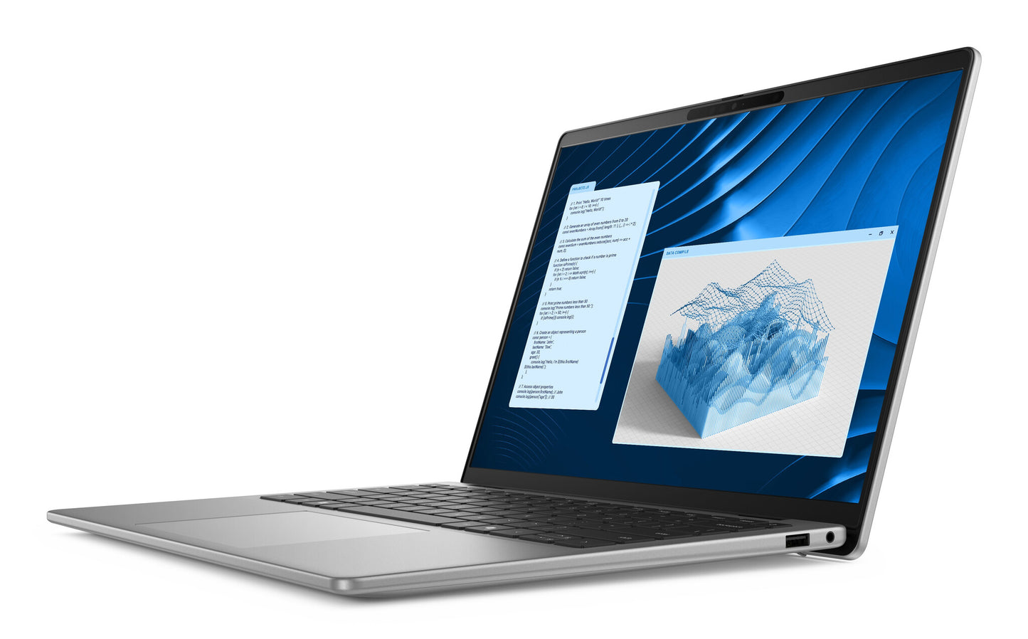 DELL Latitude 5455 Copilot+ PC Snapdragon X1P-42-100 Laptop 35.6 cm (14") Full HD+ 16 GB LPDDR5x-SDRAM 512 GB SSD Wi-Fi 7 (802.11be) Windows 11 Pro UK English Grey
