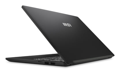 MSI Modern 14 C7M-074UK AMD Ryzen™ 5 7530U Laptop 35.6 cm (14") Full HD 8 GB DDR4-SDRAM 512 GB SSD Wi-Fi 6E (802.11ax) Windows 11 Home Black