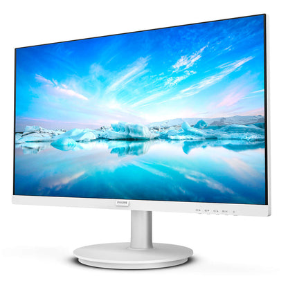 Philips V Line 241V8AW/00 computer monitor 60.5 cm (23.8") 1920 x 1080 pixels Full HD LCD White