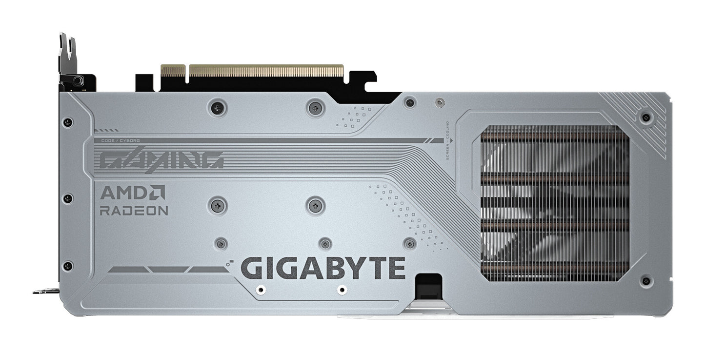 GIGABYTE GAMING Radeon RX 9060 XT OC ICE 16G Graphics Card - 16GB GDDR6, 256bit, PCI-E 5.0, 3320 MHz Core Clock, 2 x DisplayPort, 1 x HDMI, GV-R906XGAMINGOCICE-16GD