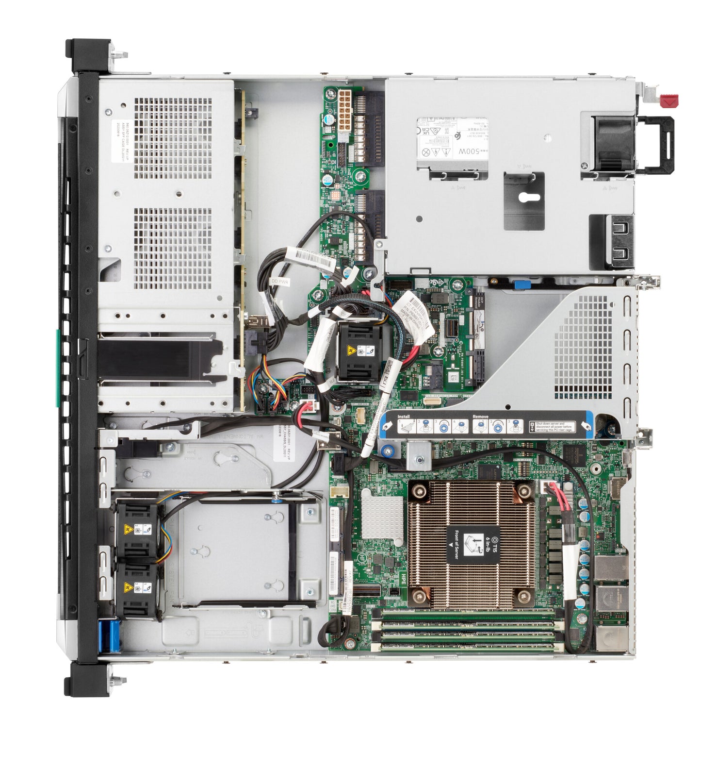 HPE ProLiant DL20 Gen11 6333P 3.1GHz 6c 1P 1x32GB-U 4SFF NS204i-u VROC 1x800W PS EU Server