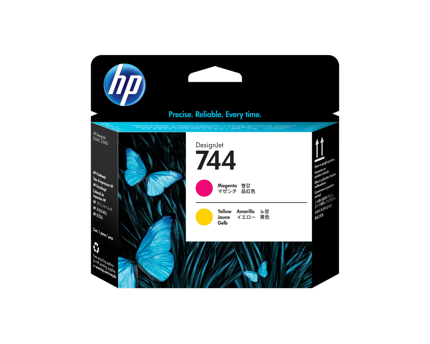HP 744 Magenta/Yellow DesignJet Printhead