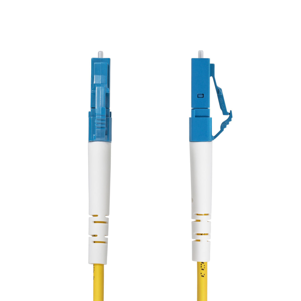 StarTech.com 15m (49.2ft) LC to SC (UPC) OS2 Single Mode Simplex Fiber Optic Cable, 9/125µm, 40G/100G, Bend Insensitive, Low Insertion Loss, LSZH Fiber Jumper Cord