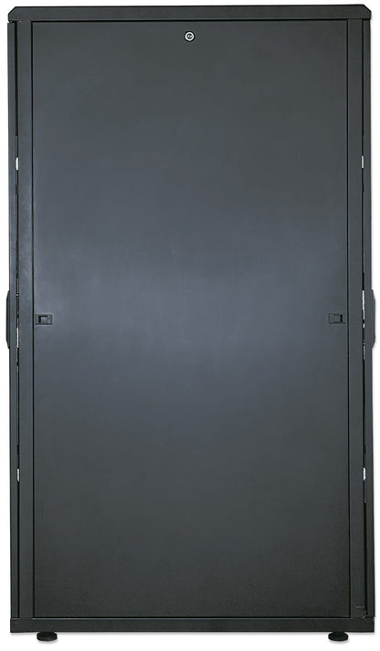 Intellinet 19" Server Cabinet - Free Standing, 42U, 800x1000mm (width x depth), Black, Assembled, Max 1500kg, Multi-Point Door Lock, One Lock Per Side Panel, Usable Depth 123 to 773mm, IP20 rated, Rack, Steel