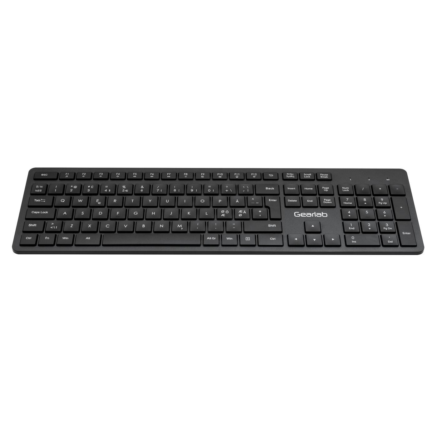 eSTUFF GLB212102 keyboard Office USB QWERTY Nordic Black