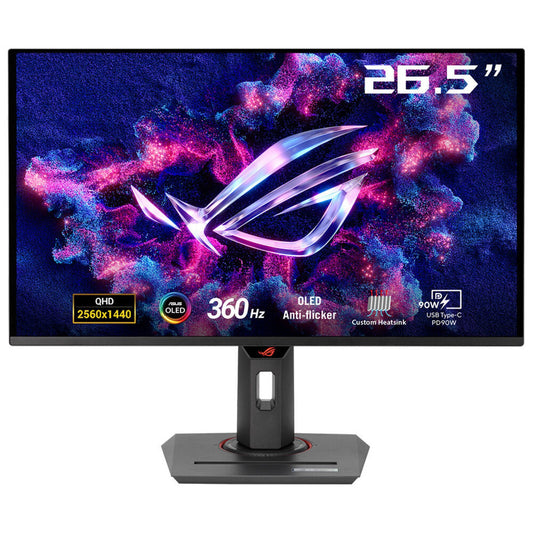 ASUS ROG Strix OLED XG27ACDNG computer monitor 67.3 cm (26.5") 2560 x 1440 pixels Quad HD QD-OLED Black