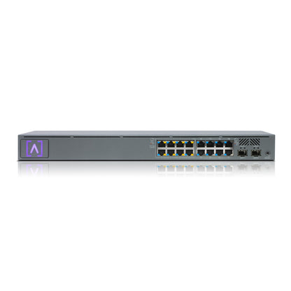 Alta Labs S16-POE network switch Managed Gigabit Ethernet (10/100/1000) Power over Ethernet (PoE) 1U Grey