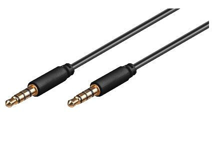 Microconnect IPOD013 audio cable 3 m 3.5mm Black