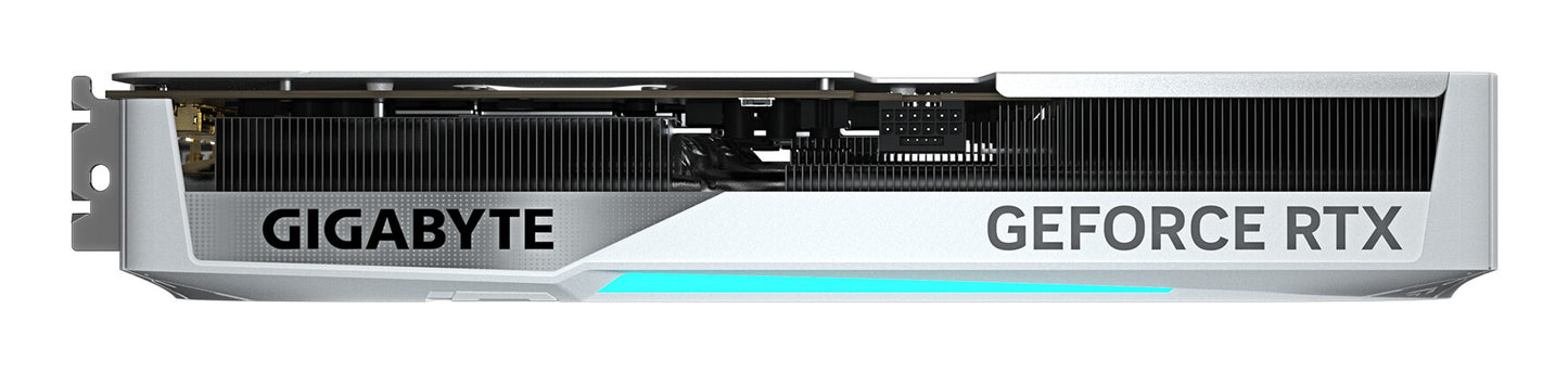 GIGABYTE GeForce RTX 5070 Ti EAGLE OC ICE SFF 16G Graphics Card - 16GB GDDR7, 256bit, PCI-E 5.0, 2542 MHz Core Clock, 3 x DP 2.1a, 1 x HDMI 2.1b, NVIDIA DLSS 4, GV-N507TEAGLEOC ICE-16GD