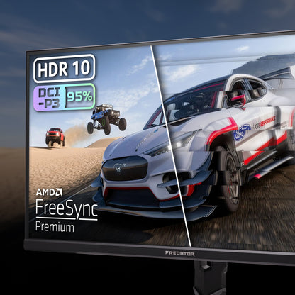 Acer Predator XB323QKV4 - 31.5" Ultra HD (3840x2160), 320Hz DFR, 0.5ms, HDR10, AMD FreeSync Premium Gaming Monitor