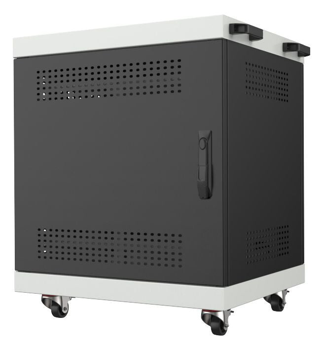 Lanview LVR14U6555BL-NOTEBOOK-LAPTOP portable device management cart/cabinet Black