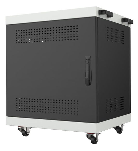 Lanview LVR14U6555BL-NOTEBOOK-LAPTOP portable device management cart/cabinet Black