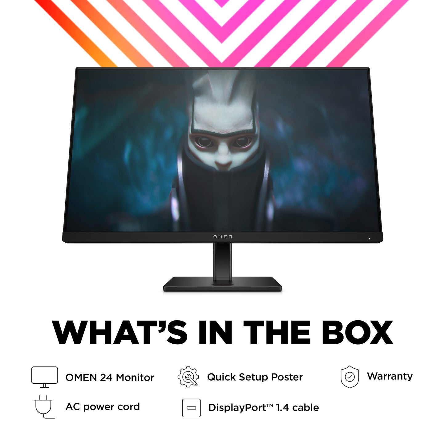 HP OMEN by 23.8 inch FHD 165Hz Gaming Monitor - OMEN 24