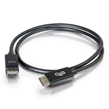 C2G 1m DisplayPort Cable with Latches 8K UHD M/M - 4K - Black