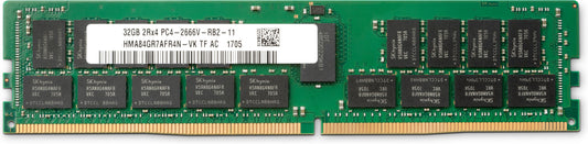 HP 1XD86AT memory module, 32GB, DDR4, 288-pin DIMM, ECC