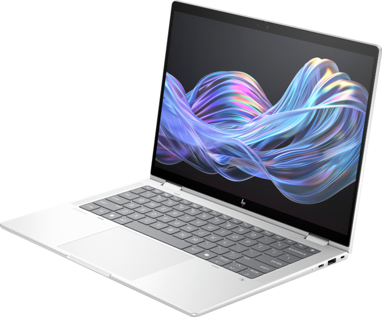 HP EliteBook X Flip G1i Next Gen AI PC Wolf Pro Security Edition Copilot+ PC Intel Core Ultra 7 258V Hybrid (2-in-1) 35.6 cm (14") Touchscreen WUXGA 32 GB LPDDR5x-SDRAM 1 TB SSD Wi-Fi 7 (802.11be) Windows 11 Pro Silver