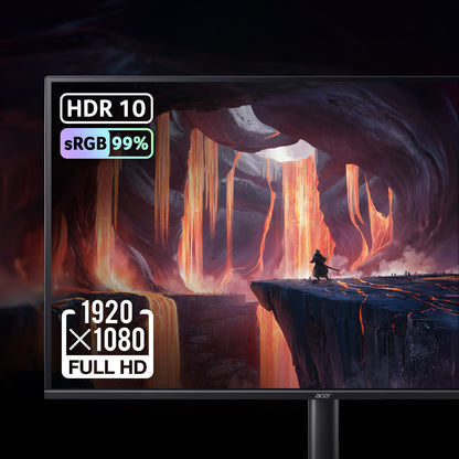 Acer KG0 Nitro KG240Y W3 Widescreen Gaming LCD Monitor