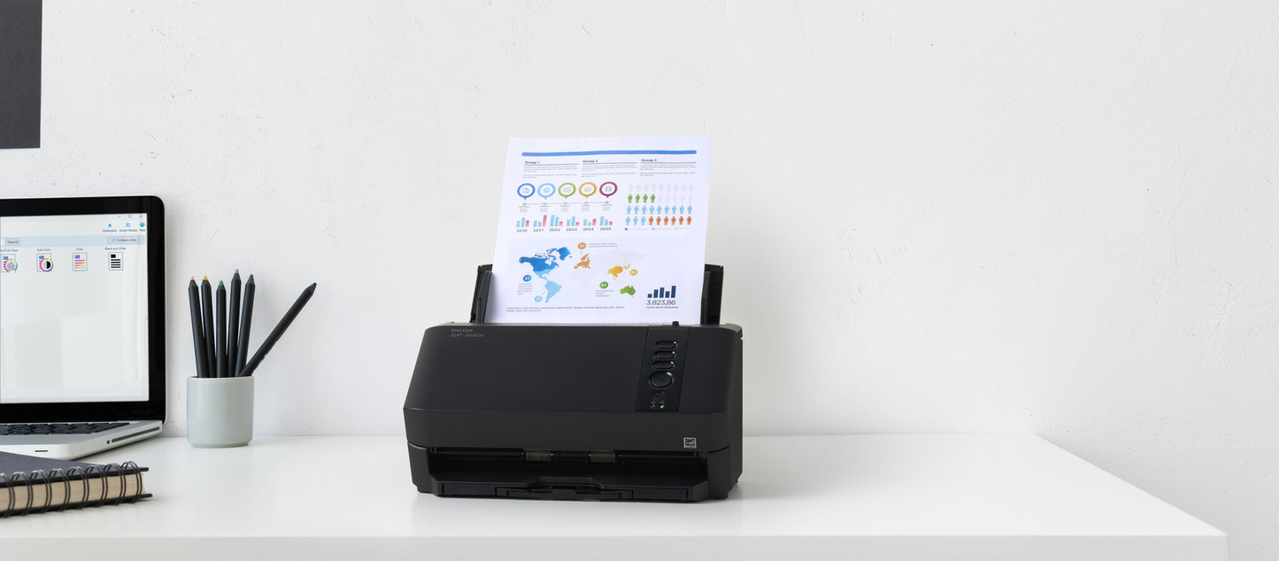 Ricoh SP-2230N ADF scanner 600 x 600 DPI A4 Black