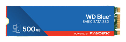 SanDisk Blue WD ™ SA510 SATA SSD M.2 2280 POWERED BY 500 GB