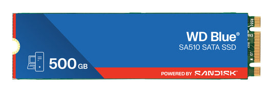 Western Digital Blue WD ™ SA510 SATA SSD M.2 2280 POWERED BY SANDISK 500 GB