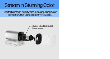 HP 960 4K Streaming Webcam