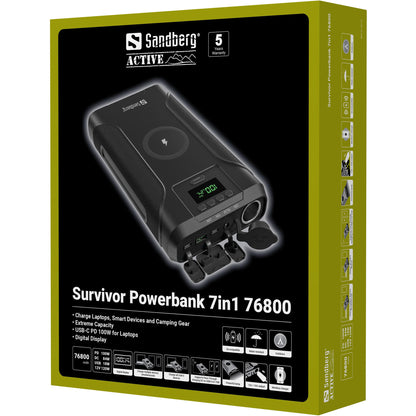 Sandberg Survivor Powerbank 7in1 76800