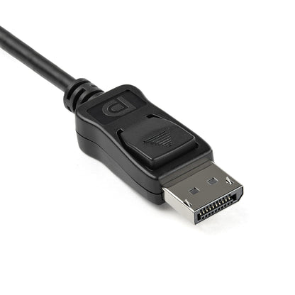 StarTech.com DisplayPort to VGA Adapter - Active DP to VGA Converter - 1080p Video - Durable - DP/DP++ Source to VGA Monitor Cable Adapter Dongle - DP 1.2 to VGA - Latching DP Connector