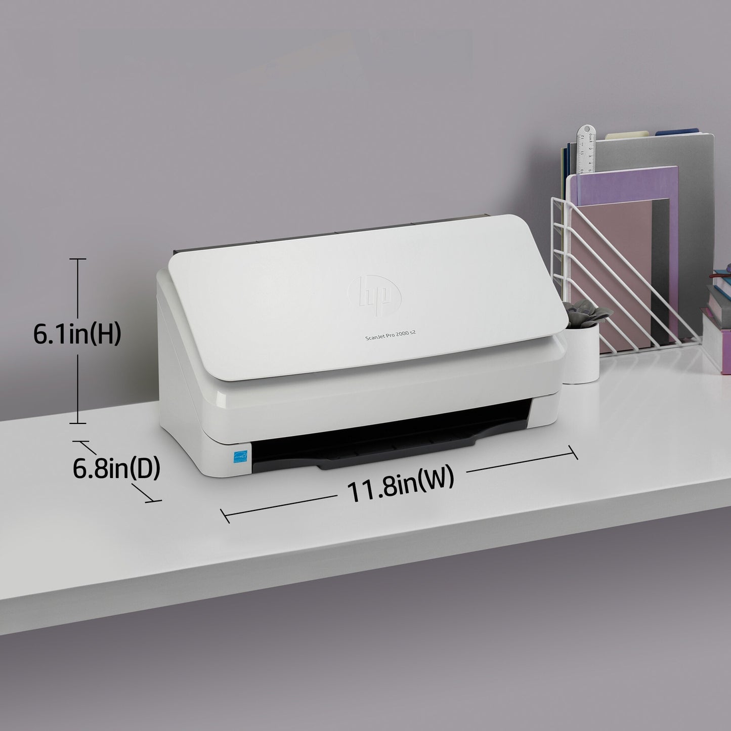 HP Scanjet Pro 2000 s2 Sheet-feed Scanner Sheet-fed scanner 600 x 600 DPI A4 Black, White