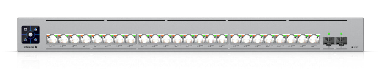 Ubiquiti UniFi ECS-24-PoE-UK Managed L2/L3 10G Ethernet (100/1000/10000) Power over Ethernet (PoE) 1U Grey