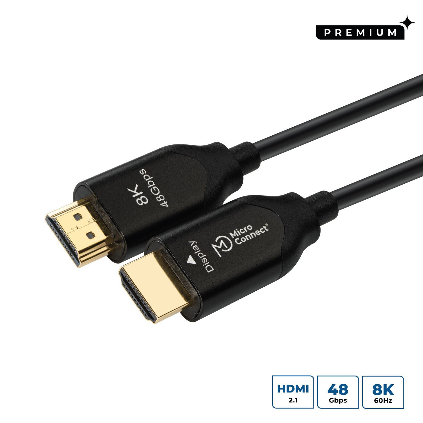 Microconnect HDM191940V2.1OP HDMI cable 40 m HDMI Type A (Standard) Black
