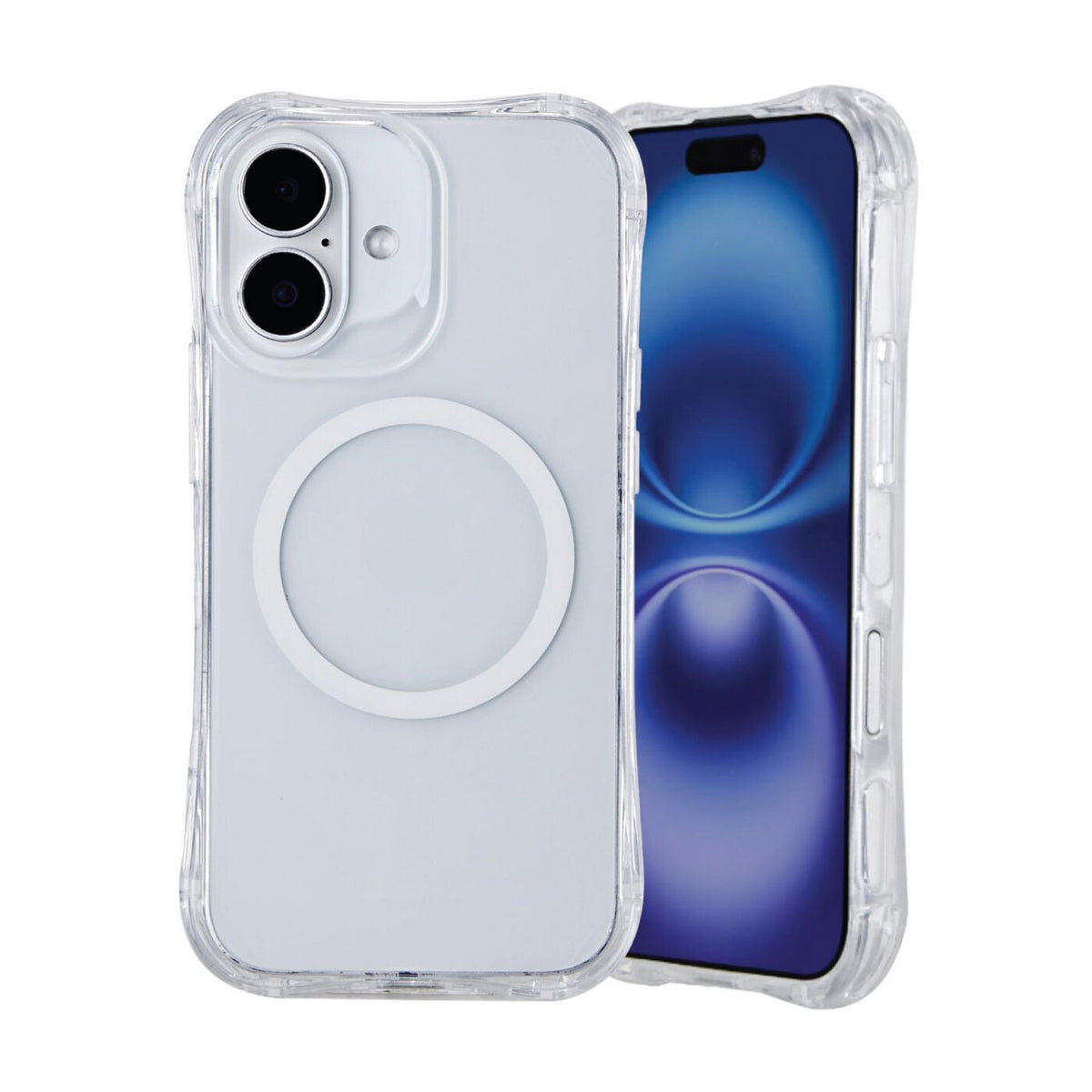 eSTUFF INFINITE (GRS) PORTO iPhone 12 - iPhone 16 Clear Magnetic Cover mobile phone case Transparent