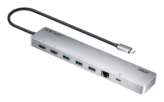 ATEN UH3240 interface hub USB Type-C Silver