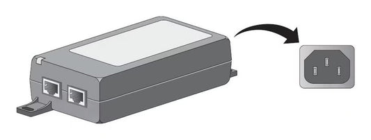 Cisco CW-INJ-8 PoE adapter 10 Gigabit Ethernet 56 V