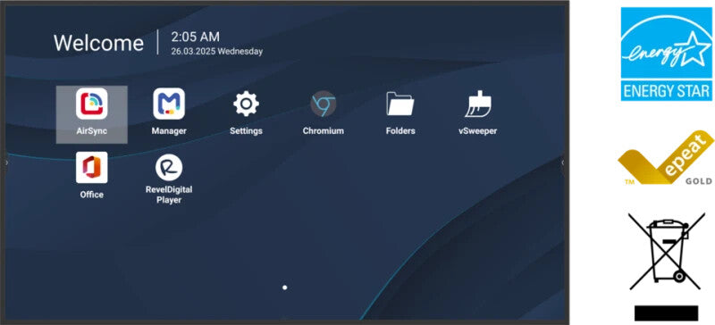 Viewsonic 86" 4K Professional Commercial Display with ProAV Integration