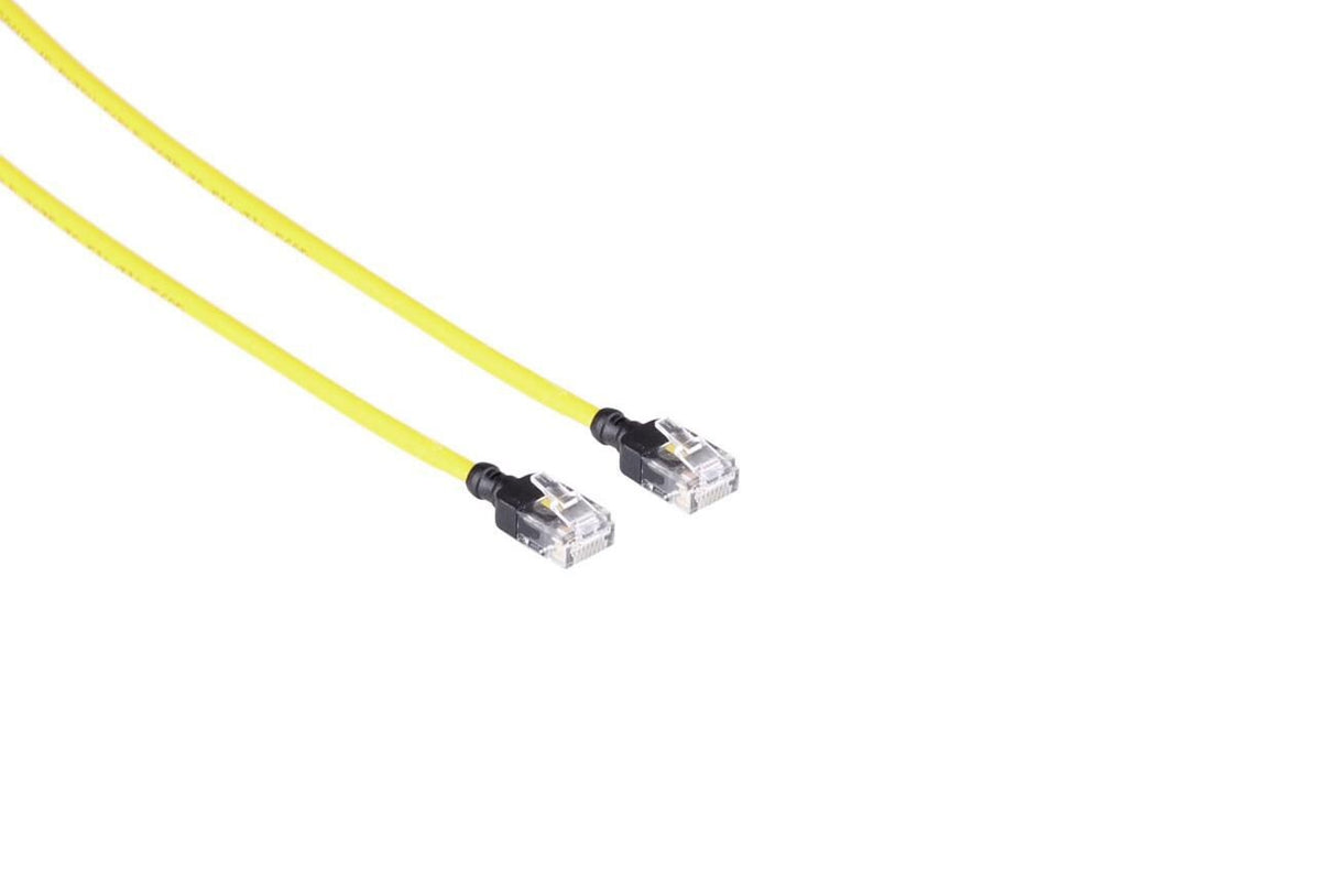 Mercodan 371925150 networking cable Yellow 15 m Cat6a U/UTP (UTP)
