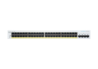 Cisco Business CBS220-48P-4G Smart Switch | 48 Port GE | PoE | 4x1G SFP | 3-Year Limited Hardware Warranty (CBS220-48P-4G-UK)