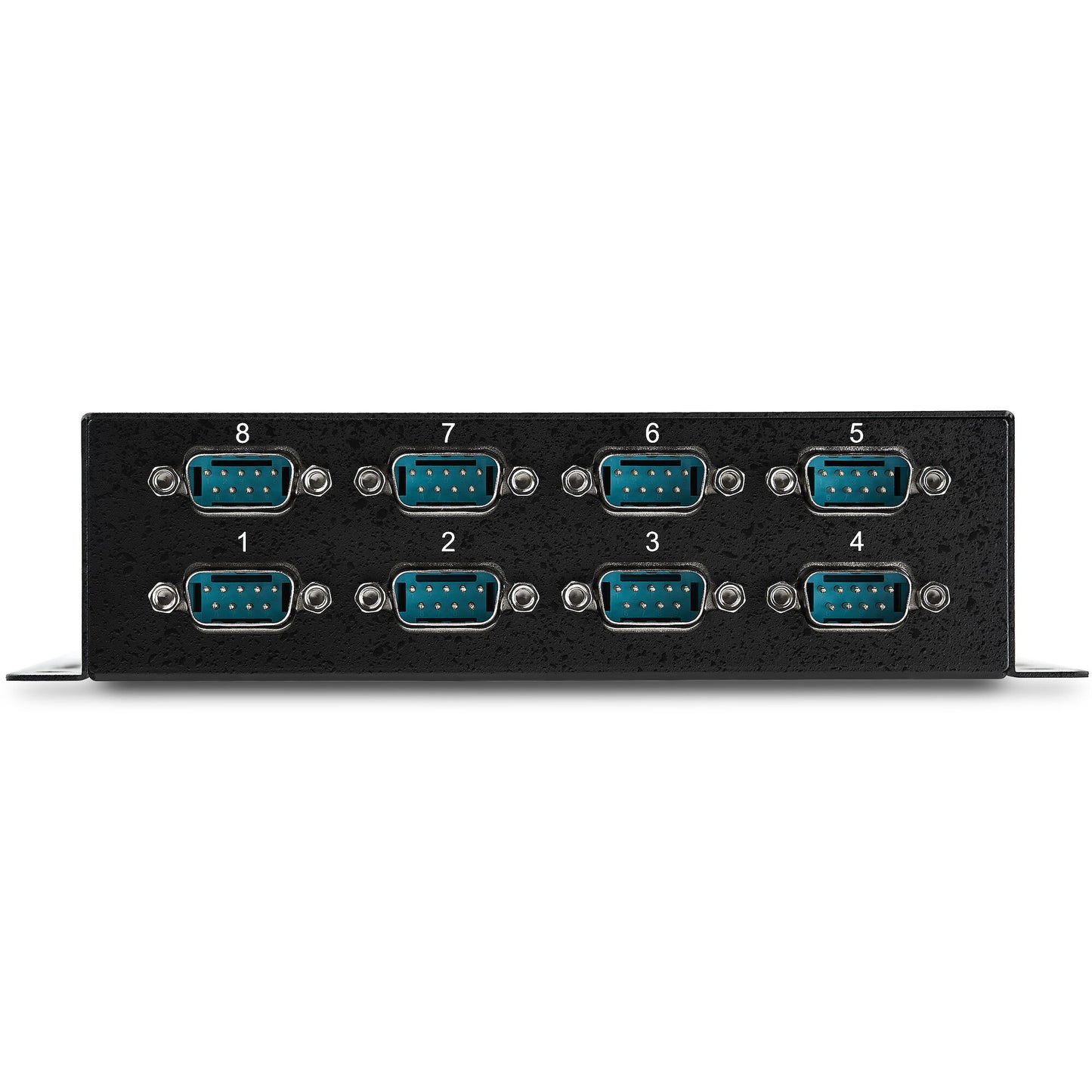 StarTech.com 8 Port USB to DB9 RS232 Serial Adapter Hub – Industrial DIN Rail and Wall Mountable