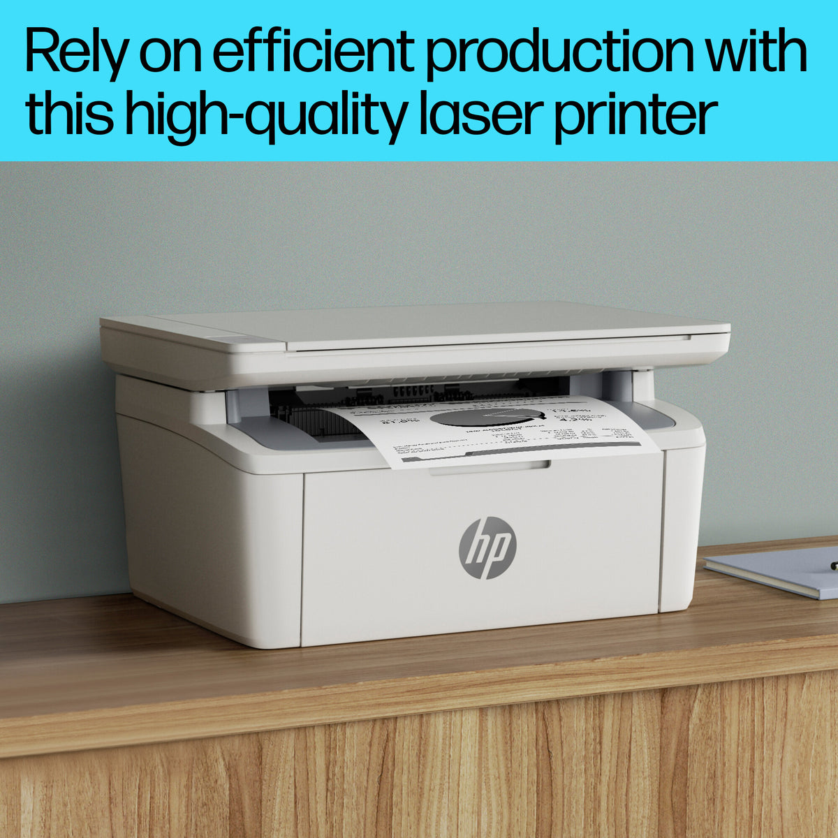HP LaserJet M140w Wireless Multifunction Black and white Printer, Copier, Scanner