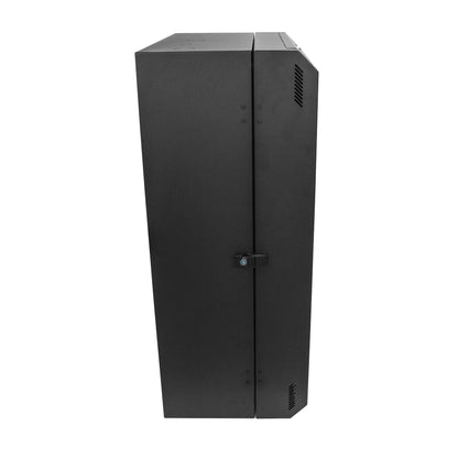 StarTech.com 8U 19" Vertical Wall Mount Server Rack Cabinet - Low Profile (15") - 30" Deep Locking Network Enclosure w/2U for Switch Patch Panel Router Mounting IT/Data Cabinet Assembled