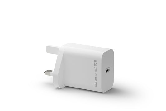 dbramante1928 re-charge - UK Wall Charger USB-C 25W - W