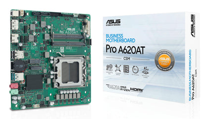 ASUS Pro A620AT-CSM AMD A620A Socket AM5 Thin Mini ITX